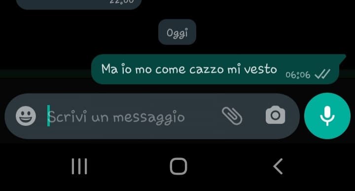 Mi sono resa conto solo ora che lei si sveglia alle 7.30 