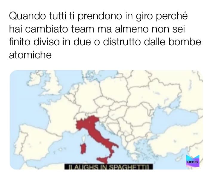 Laughs in spaghetti 