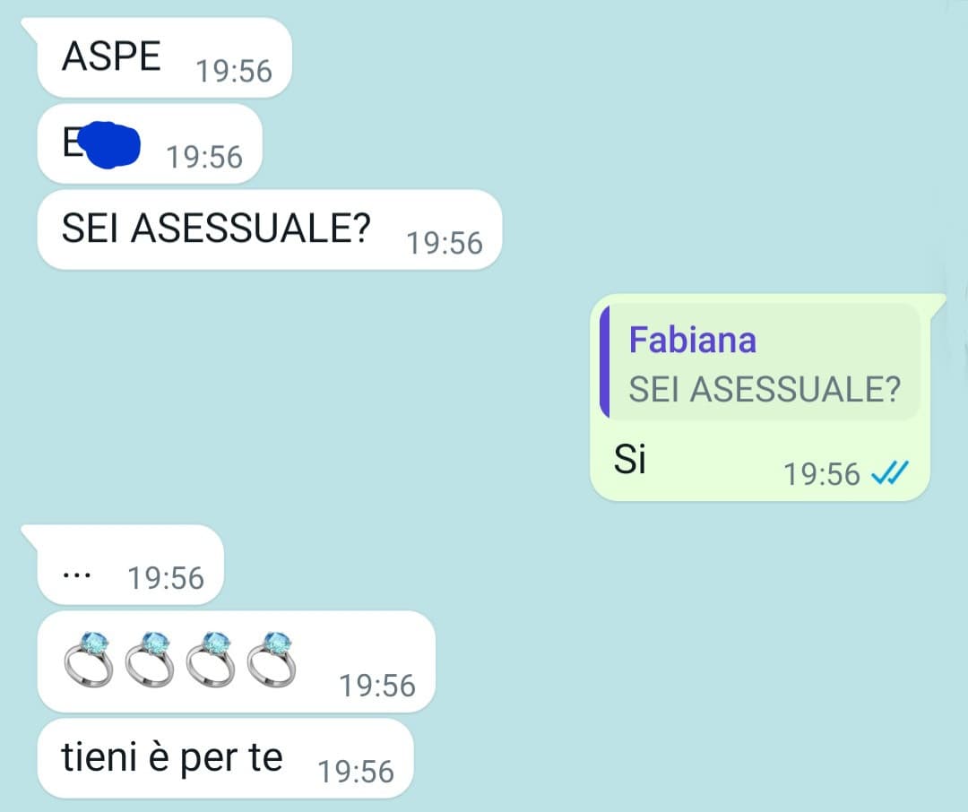 Vi auguro di trovare una persona così 