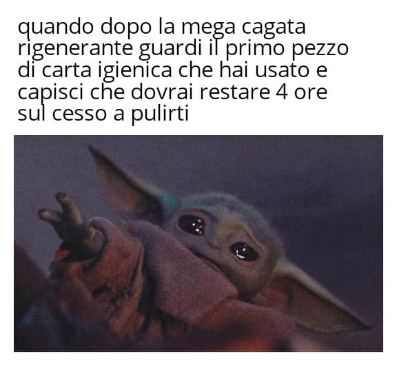 si ho fatto il meme dopo aver cagato, descrizione