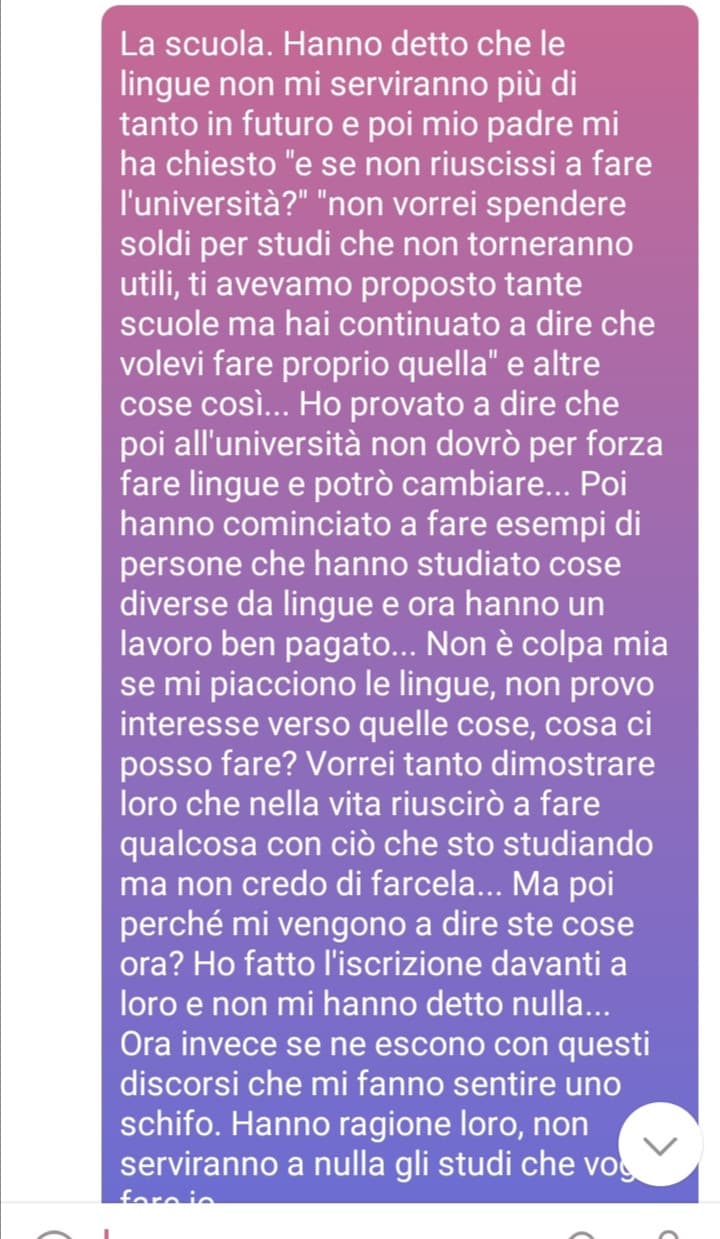 Per quelli che me l'hanno chiesto prima, ecco cos'hanno detto. 