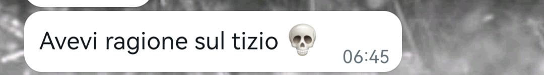 Lo sapevo già, non c'era bisogno di farmelo notare ? purtroppo ho una certa esperienza di queste persone 