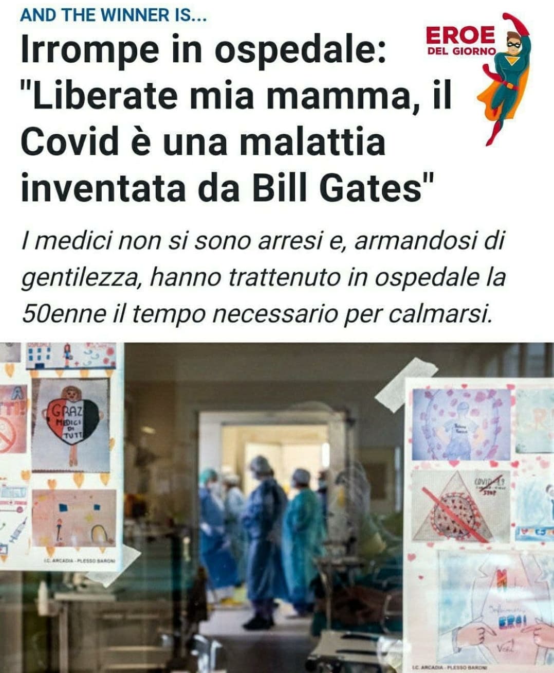 Poteva avere qualsiasi età, e invece...