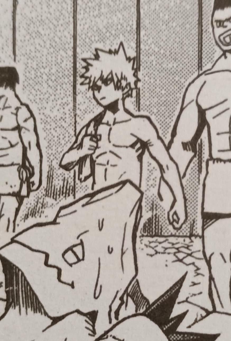 Immaginate essere una ragazza fan di Bakugou e farvi rovinare il momento da Koda. 