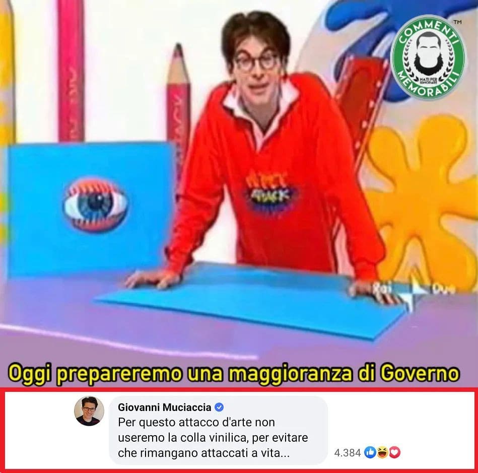 Sì è Commenti Memorabili, ma Mucciaccia è Mucciaccia 