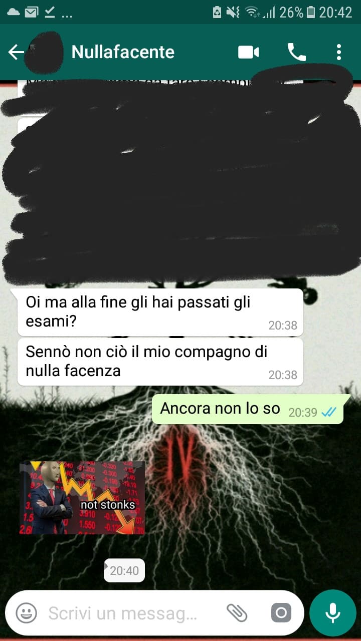 Compagno di nulla facenza mi manchi 