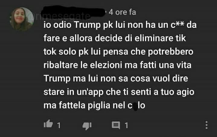 Vorrei che nei commenti ipotizzaste quanti anni ha l'essere che ha partorito questo pensiero. Senza offesa per nessun anno di nascita. 