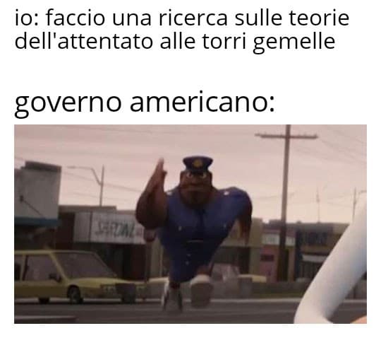 N.B. non sono un complottista 