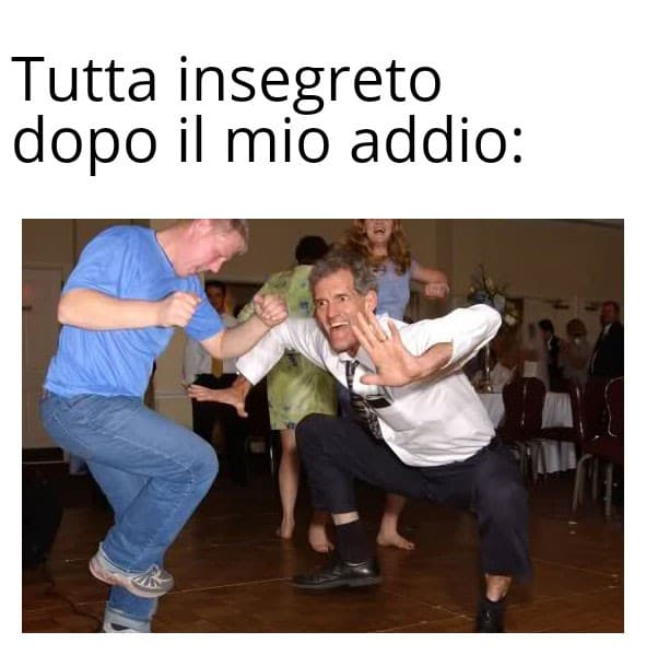 Bene, adesso festeggiate che non vedete l'ora