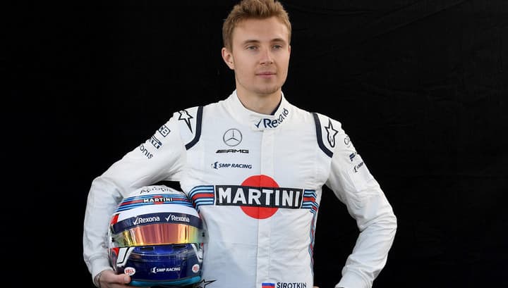 Un Sergej Sirotkin, senza un motivo preciso 