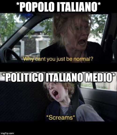 E per tutti quelli che parlano di politica pensando che un politico sia meglio di un altro: