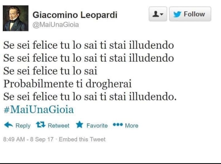 Non vi illudete troppo fiorellini?