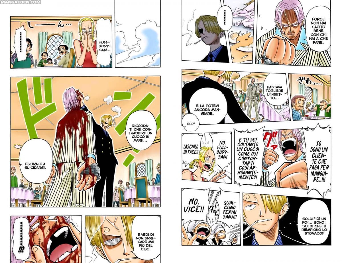 "Perchè ti piace tanto Sanji? È solo un cuoco pervertito..."