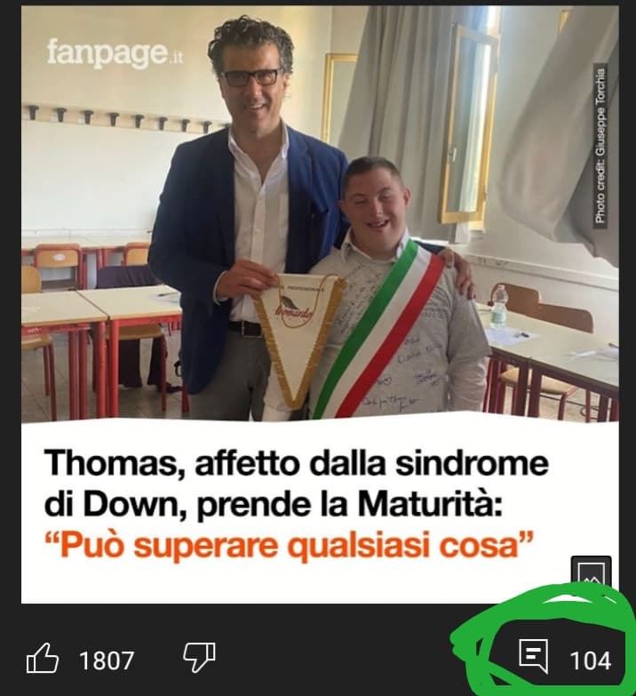 Non guardare il numero dei commenti altrimenti vieni all'inferno insieme a me