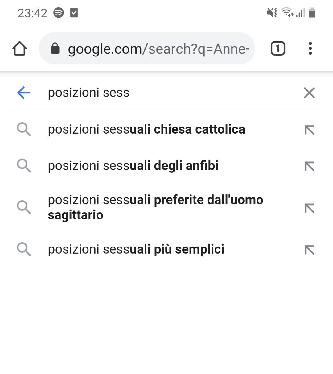 Io e le mie ricerche alle 11 