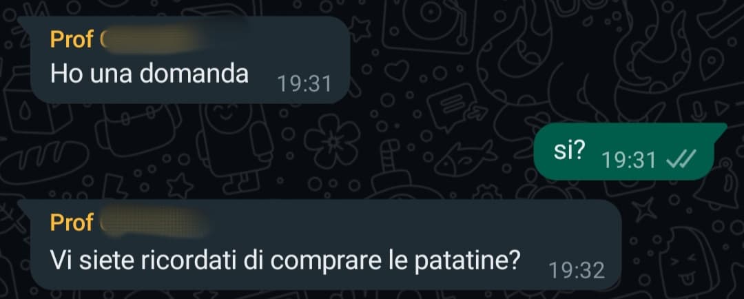 questa professoressa mi farà finire in manicomio, oppure me ne innamoro. Oggi abbiamo fatto la "lezione invertita" e alla fine mi ha messo 10 in educazione civica