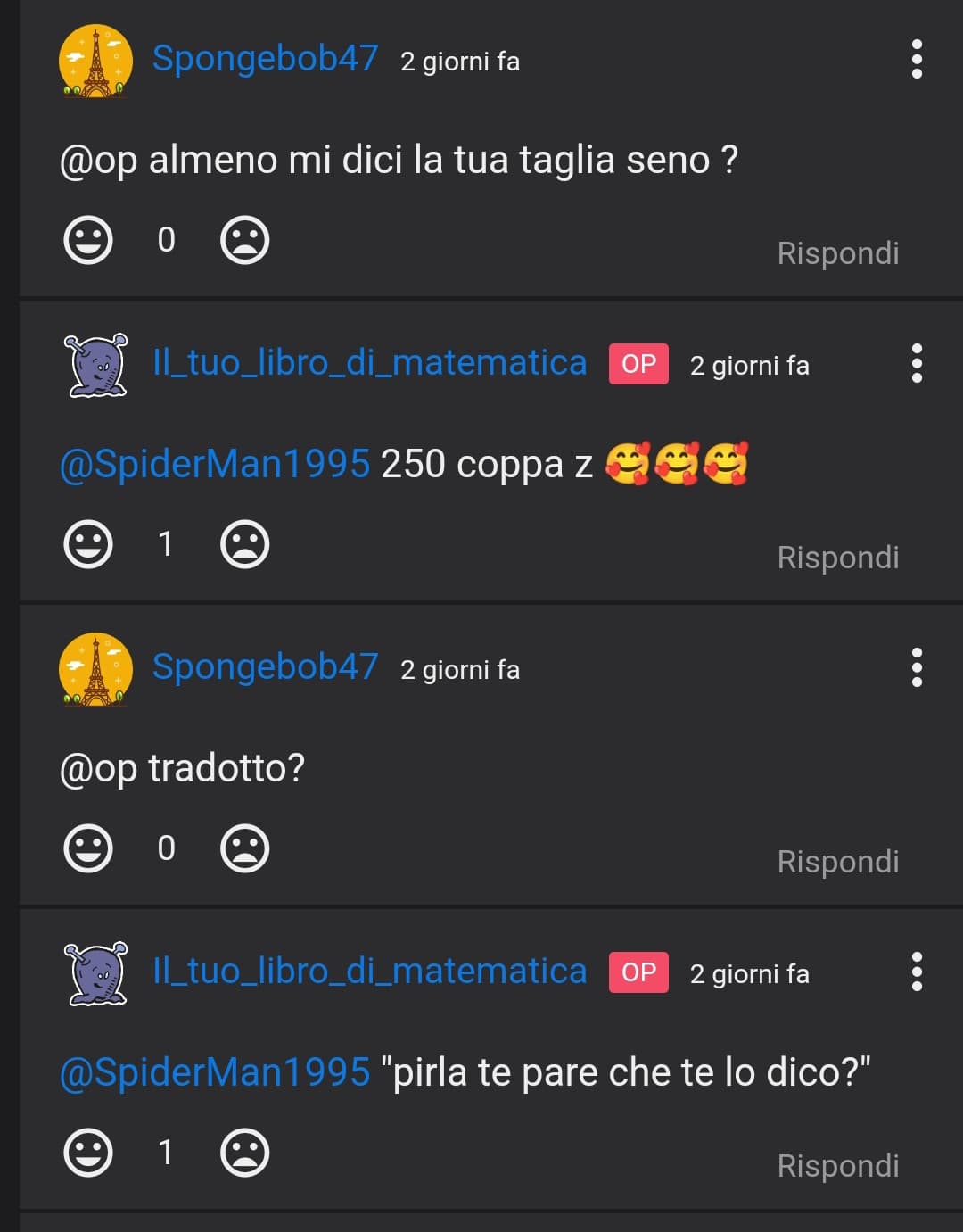 Siamo alla seconda foto