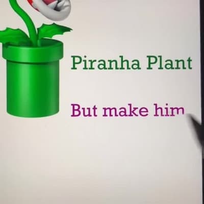 Bruh. I can't simp for a fucking plant.