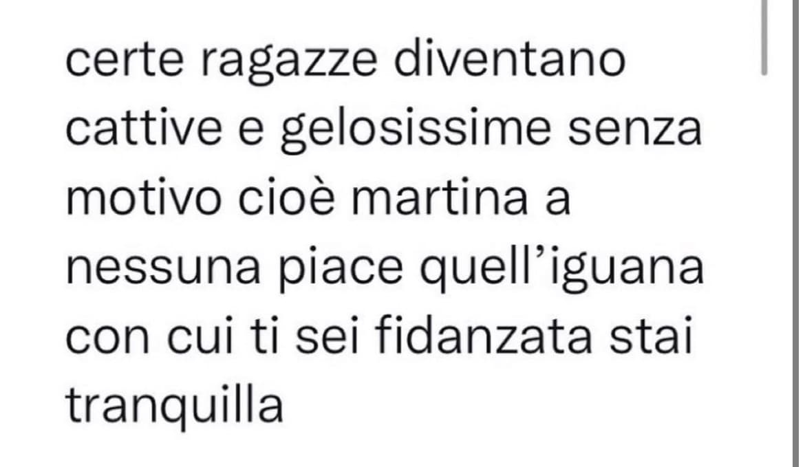 ecco appunto, che poi non bisogna prendersela per quelle che ci provano. Semmai prenditela con lui se ci sta 