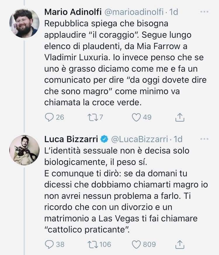 Bizzarri 1- Adinolfi 0