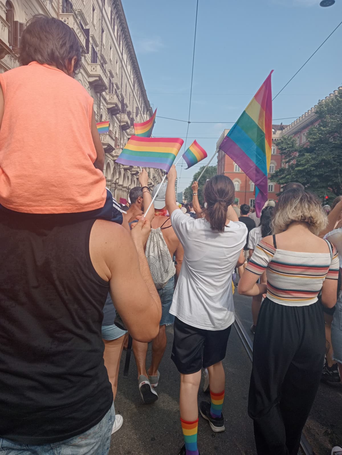 Sono stata al pride, è stato proprio bello