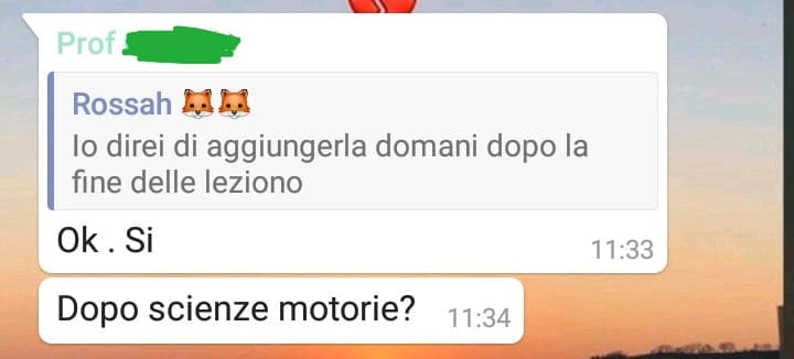 No aspe, quindi mi state dicendo che le video lezioni di ed. Fisica si facevano sul serio? 