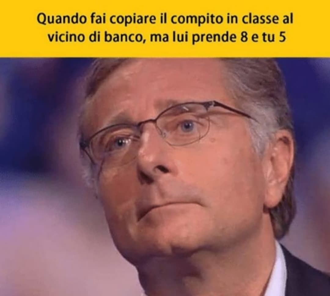 NON È GIUSTO.