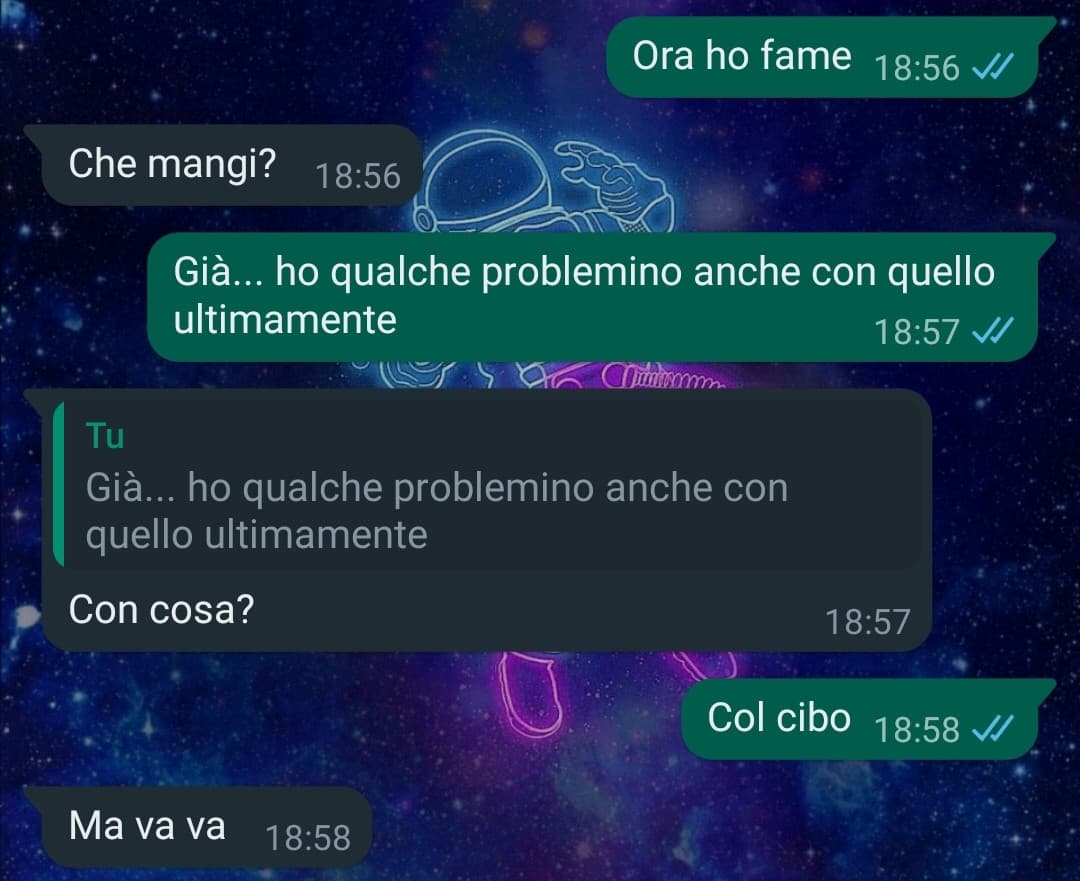 Ora piango. Mai e poi mai parlare delle tue debolezze. Fanno 100 volte più male.