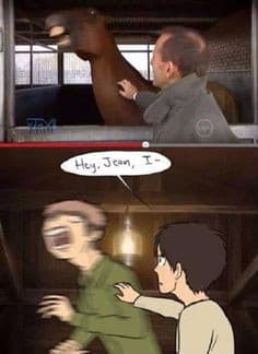 jean is a horse