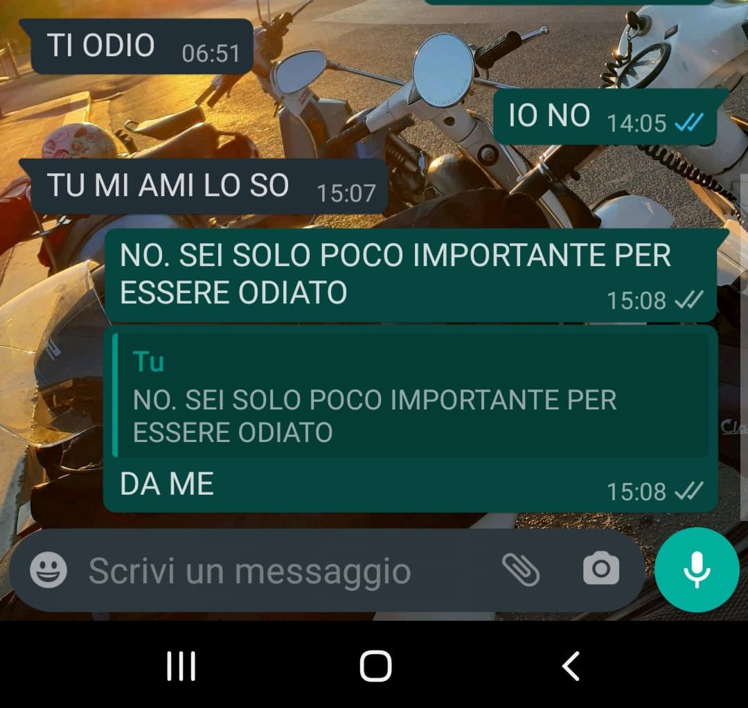  Ciaina in fondo ti voglio bene