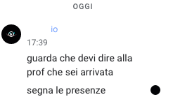 prego carlotta, e grazie di avermi lasciato il visualizzato quando io ti volevo solo aiutare