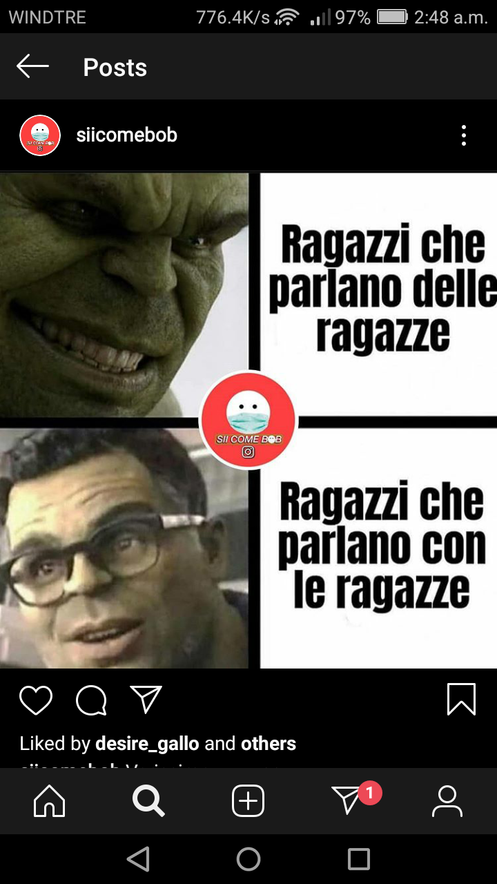 Insegreto: l'unico posto dove solo la gente che copia questi meme va nei virali. And that's fuckin retarded, not even gay. 