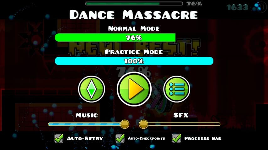 Dance Massacre 76%; (Progress #3)