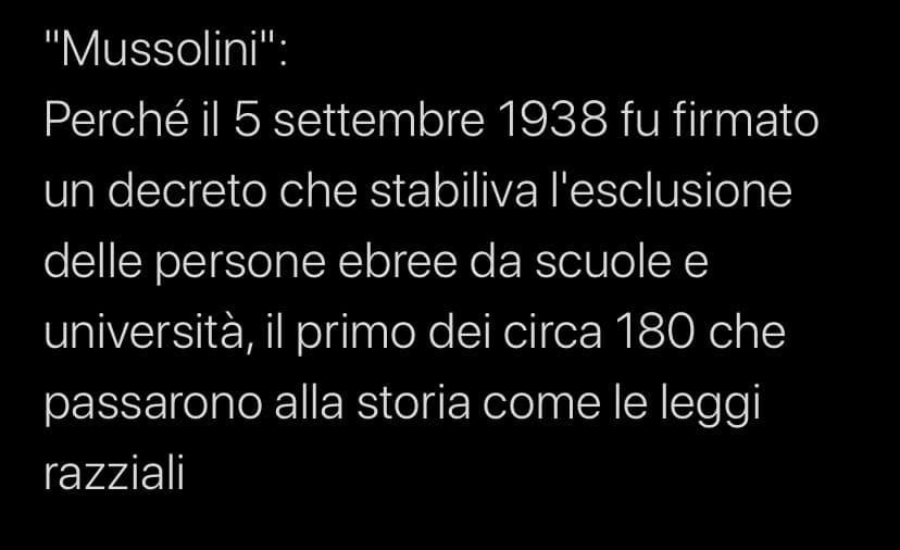 Chiaramente lvi stava dormendo quando sono state firmate quelle 180 decreti eh