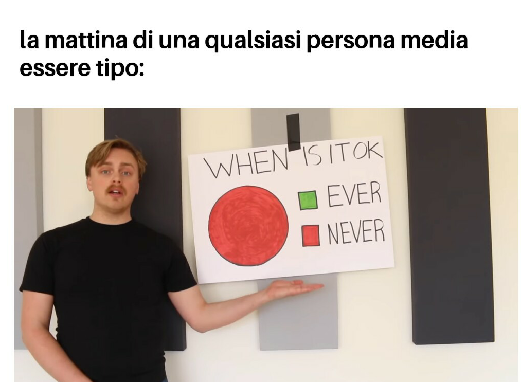 Persona media ma che cazzo fai?