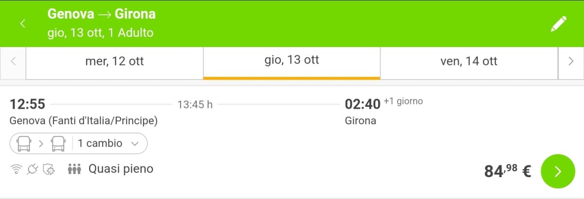 Domani andrò per 3 giorni a Girona per sfuggire all'arrivo dei miei zii complottisti. no puedo esperar 