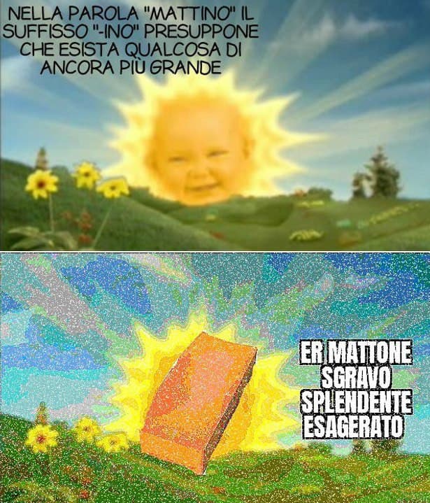 Non fa ridere ma a me sì quindi sì perché sì ?