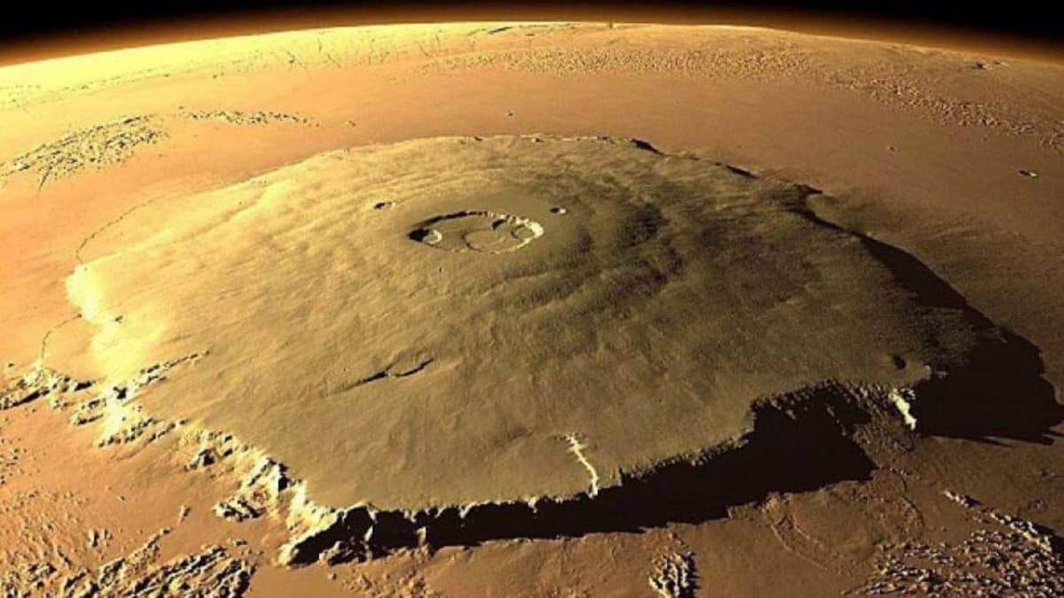 Il monte Olimpo di Marte grande quanto la Francia