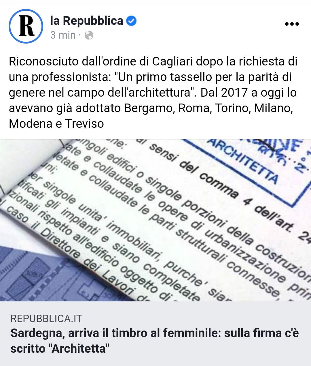 Vuoi cambiare architetto che come parola composta da archi e tetti ha logica come mestiere