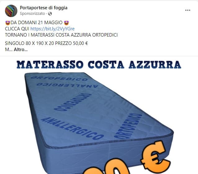 Perché Facebook mi fa vedere questa cosa sponsorizzata