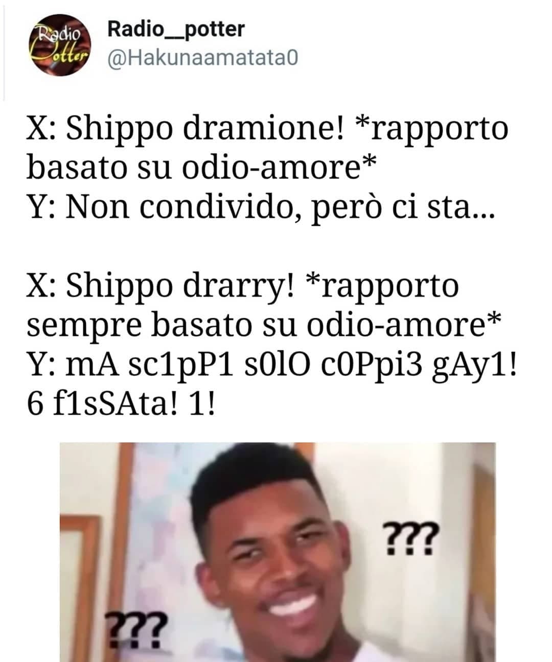 Shippate chi volete ma senza attaccare amen