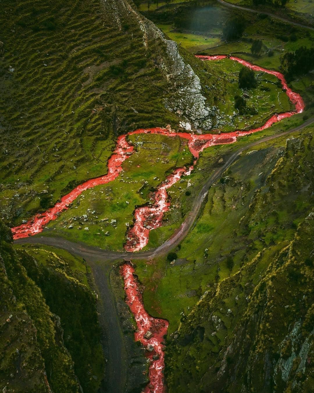 Il Red River di Cusco, Perù.