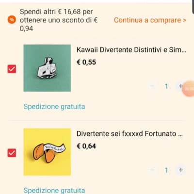 INDOVINATE CHI STA PER SPENDERE 23 EURO IN SPILLE?