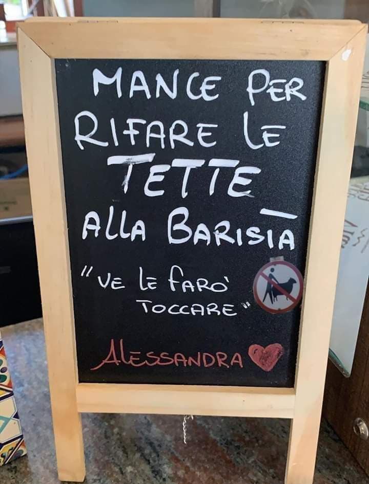 Diamo una mano a questa barista