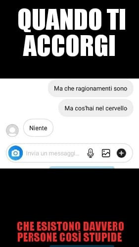 Sempre con la stessa persona eh