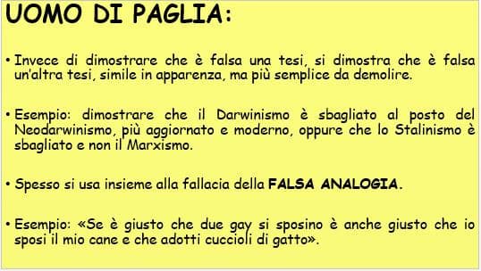 FALLACIE LOGICHE (3)