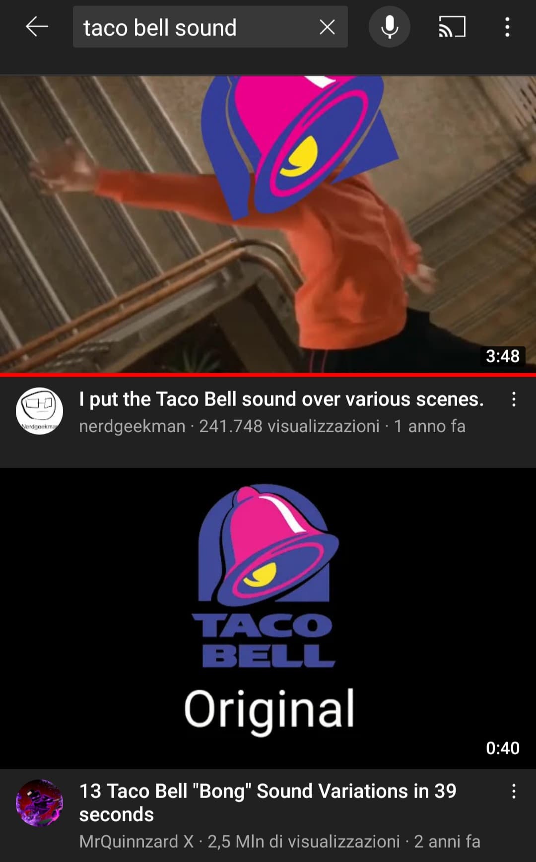 meme che noi europei non possiamo capire ma che ho imparato ad apprezzare parte 1: taco bell.