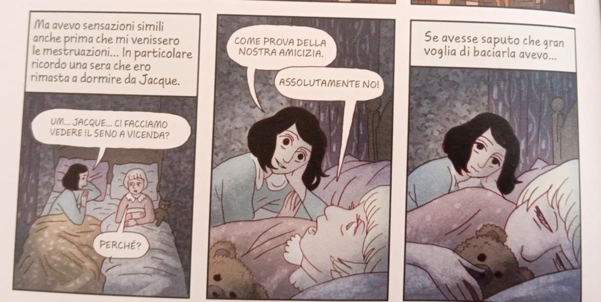 Una mia amica ha il fumetto