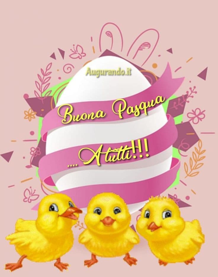 Buona Pasqua ragazzuoli 