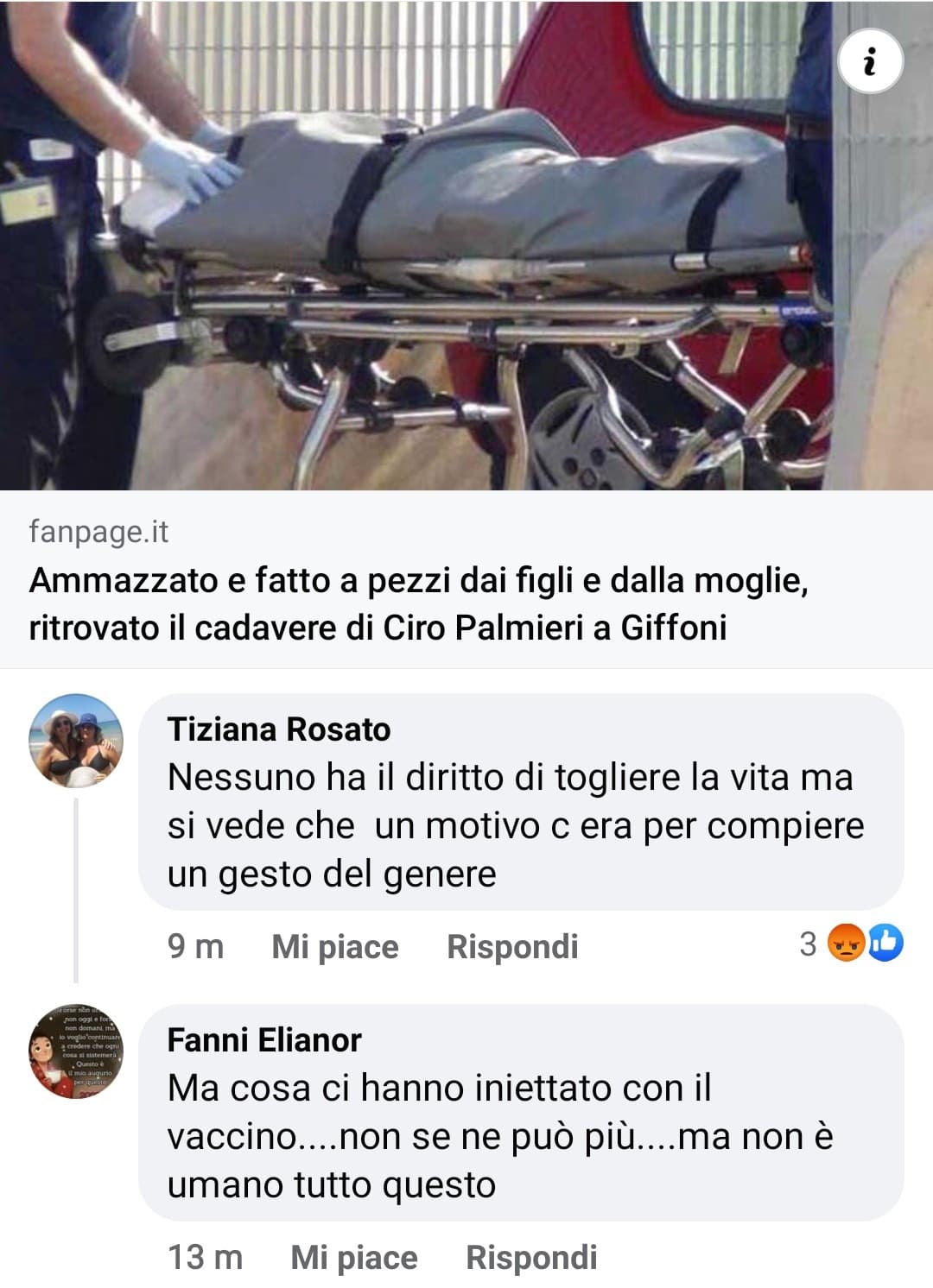 Immancabili questi due commenti ogni volta 